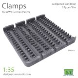 T-Rex Studio[TR35010]1/35 WWII ドイツ用クランプセット1