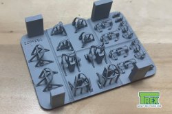 画像4: T-Rex Studio[TR35023]1/35 M4シャーマン戦車ライト/スコープガードセット 鋳造車体用(2両分)