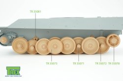 画像5: T-Rex Studio[TR35073]1/35 WWII ドイツパンサー戦車スチール転輪セット(2種類 各4個)