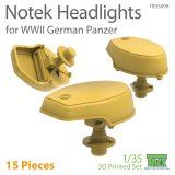 T-Rex Studio[TR35099]1/35 WWII ドイツ軍用車用ノテックライトセット