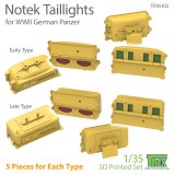 T-Rex Studio[TR35102]1/35 WWII ドイツ軍用車用車間表示灯セット