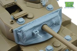 画像4: T-Rex Studio[TR35104]1/35 WWII イギリス コメット巡航戦車用 前期型防盾セット キャンバスカバー付き(タミヤ用)