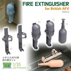 画像1: T-Rex Studio[TR35112]1/35 WWII イギリス戦車用 消火器セット