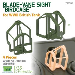 画像1: T-Rex Studio[TR35113]1/35 WWII イギリス戦車用 ブレードベーン直接照準器(4個入)