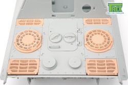画像3: T-Rex Studio[TR35125]1/35 WWII ドイツ ヤークトパンサーG1型用ラジエター吸排気口装甲グリルセット メッシュ付