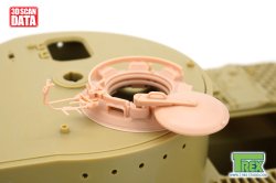 画像2: T-Rex Studio[TR35150]1/35 WWII ドイツ タイガーI後期型用キューポラセット 初期タイプ