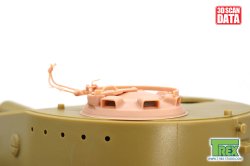 画像7: T-Rex Studio[TR35150]1/35 WWII ドイツ タイガーI後期型用キューポラセット 初期タイプ