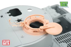 画像3: T-Rex Studio[TR35151]1/35 WWII ドイツ タイガーI後期型用キューポラセット 後期タイプ