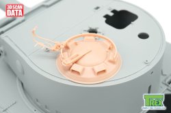 画像4: T-Rex Studio[TR35151]1/35 WWII ドイツ タイガーI後期型用キューポラセット 後期タイプ