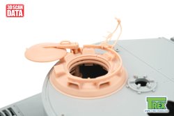 画像5: T-Rex Studio[TR35151]1/35 WWII ドイツ タイガーI後期型用キューポラセット 後期タイプ