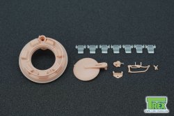 画像8: T-Rex Studio[TR35151]1/35 WWII ドイツ タイガーI後期型用キューポラセット 後期タイプ