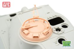 画像2: T-Rex Studio[TR35152-2]1/35 WWII ドイツ キングタイガー用 溶接タイプキューポラセット 水抜きスリットなし(ホビーボス用)