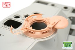 画像3: T-Rex Studio[TR35152-2]1/35 WWII ドイツ キングタイガー用 溶接タイプキューポラセット 水抜きスリットなし(ホビーボス用)