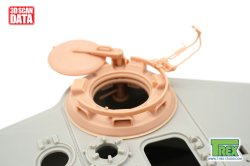 画像6: T-Rex Studio[TR35152-2]1/35 WWII ドイツ キングタイガー用 溶接タイプキューポラセット 水抜きスリットなし(ホビーボス用)