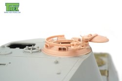 画像3: T-Rex Studio[TR35153-1]1/35 WWII ドイツ キングタイガー用 溶接タイプキューポラセット 水抜きスリット付(各社用)