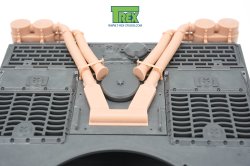 画像5: T-Rex Studio[TR35160-1]1/35 WWII ドイツ タイガーI重戦車用 エアクリーナー/吸気パイプ タイプA