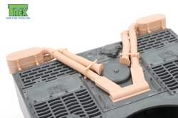 画像2: T-Rex Studio[TR35161-1]1/35 WWII ドイツ タイガーI重戦車用 エアクリーナー/吸気パイプ タイプB