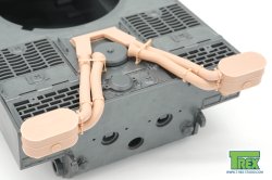 画像3: T-Rex Studio[TR35161-1]1/35 WWII ドイツ タイガーI重戦車用 エアクリーナー/吸気パイプ タイプB