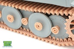 画像2: T-Rex Studio[TR35163]1/35 WWII ドイツ タイガーI重戦車初期型用 鉄道輸送時転輪ハブセット(汎用)
