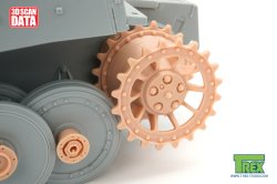 画像2: T-Rex Studio[TR35165-1]1/35 WWII ドイツ タイガーI重戦車初期型用起動輪 タイプ1(汎用)