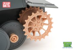 画像2: T-Rex Studio[TR35167-1]1/35 WWII ドイツ タイガーI重戦車初期型用起動輪 タイプ3(汎用)