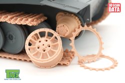 画像2: T-Rex Studio[TR35167-2]1/35 WWII ドイツ タイガーI重戦車初期型用 分解された起動輪 タイプ3(汎用)