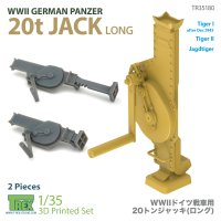 T-Rex Studio[TR35180]1/35 WWII ドイツ 戦車用20tジャッキ ロングタイプ(2個入)