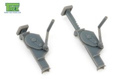 画像3: T-Rex Studio[TR35181]1/35 WWII ドイツ 戦車用20tジャッキ ショートタイプ(2個入)