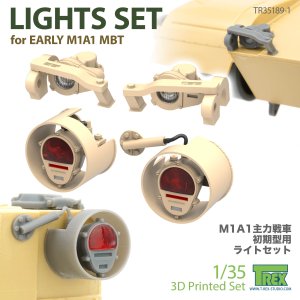画像1: T-Rex Studio[TR35189-1]1/35 現用 アメリカ M1A1エイブラムス主力戦車初期型用 ライトセット (1)