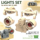T-Rex Studio[TR35191-1]1/35 現用 アメリカ M1A2 SEP V2エイブラムス主力戦車用 ライトセット