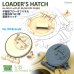 画像1: T-Rex Studio[TR35193]1/35 現用 アメリカ M1A1エイブラムス主力戦車初期型用 装填手ハッチ 平面型ブローオフパネル (1)