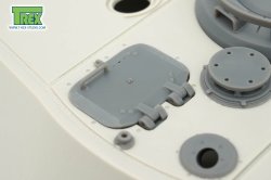 画像2: T-Rex Studio[TR35206]1/35 WWII ドイツ キングタイガー重戦車ヘンシェル砲塔用 40mm厚装填手ハッチ 1944年7月以降