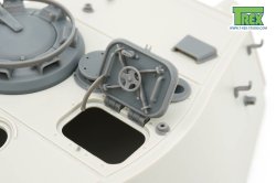 画像4: T-Rex Studio[TR35206]1/35 WWII ドイツ キングタイガー重戦車ヘンシェル砲塔用 40mm厚装填手ハッチ 1944年7月以降