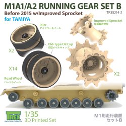 画像1: T-Rex Studio[TR35214-2]1/35 現用 アメリカ M1A1/A2エイブラムス主力戦車 走行装置セットB 2015年以前/改良型起動輪付(タミヤ用)