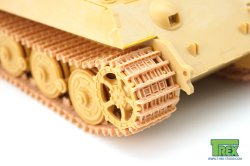画像4: T-Rex Studio[TR84005]1/48 WWII ドイツキングタイガー鉄道輸送用履帯パターン1