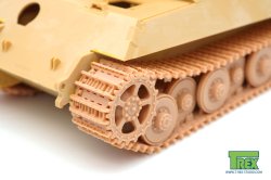 画像4: T-Rex Studio[TR84007]1/48 WWII ドイツキングタイガー鉄道輸送用履帯パターン2