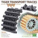 T-Rex Studio[TR85010]1/35 WWII ドイツタイガーI型重戦車可動履帯 鉄道輸送用