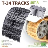 T-Rex Studio[TR85014]1/35 WWII ソ/露 ソビエトT-34中戦車用履帯 セットA