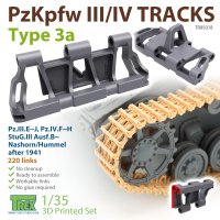 T-Rex Studio[TR85018]1/35 WWII ドイツIII/IV戦車用履帯Type.3a