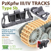 T-Rex Studio[TR85022]1/35 WWII ドイツIII/IV戦車用履帯Type.5b