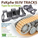 T-Rex Studio[TR85025]1/35 WWII ドイツIII/IV戦車用履帯Type.6a滑り止め付き