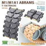 T-Rex Studio[TR85048]1/35 現用 アメリカ陸軍M1エイブラムスT156履帯(金属ピン)