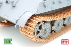 画像2: T-Rex Studio[TR85049]1/35 WWII ドイツキングタイガー用履帯 通常型