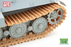 画像3: T-Rex Studio[TR85051]1/35 WWII ドイツキングタイガー用履帯 初期型パターン2