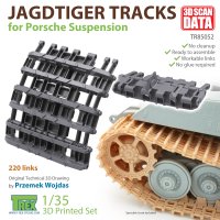 T-Rex Studio[TR85052]1/35 WWII ドイツヤークトタイガー ポルシェサスペンション用履帯