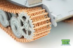 画像2: T-Rex Studio[TR85053]1/35 WWII ドイツキングタイガー用鉄道輸送用履帯パターン1