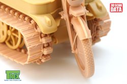 画像4: T-Rex Studio[TR85060]1/35 WWII ドイツケッテンクラート用ウィンターケッテン履帯 起動輪/タイヤType2付(タミヤ用)