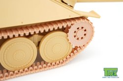 画像3: T-Rex Studio[TR85065-1]1/35 WWII ドイツ ヘッツァー駆逐戦車用履帯 Type2 起動輪付(タミヤ用)