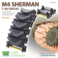 T-Rex Studio[TR85067]1/35 WWII アメリカ M4シャーマン中戦車用 T48型履帯