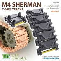T-Rex Studio[TR85068]1/35 WWII アメリカ M4シャーマン中戦車用 T54E1型履帯